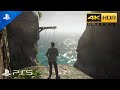 UNCHARTED 4 PS5 Gameplay Walkthrough - Part 1 [4K 60FPS] - No Commentary