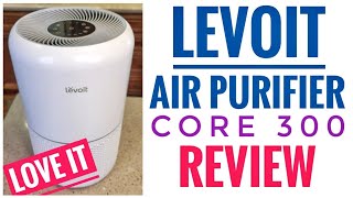 REVIEW LEVOIT  Air Purifier Core 300 HEPA Home Bedroom Air Filter