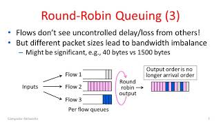 Week 9.4 - Fair Queuing