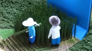 世界農業遺産の展示模型お披露目　大分