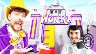 Reacting To Mr Beast's Video "I Built Willy Wonka's Chocolate Factory!"