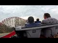 wildcats revenge pov 5k back row new rmc hybrid coaster hersheypark pa