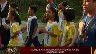 24 Oras: Ilang bata, naghahanap-buhay na sa murang edad