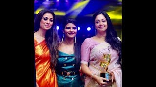 Jyothika amazing silambatam performance at jfw movie awards 2020
