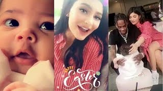 Kylie Jenner & Travis Scott's 1st Easter with Baby Stormi ft. Kardashian Family