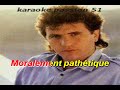 KARAOKE DANIEL BALAVOINE  . Rougeagevre 1979  KARAOKE PASSION 51