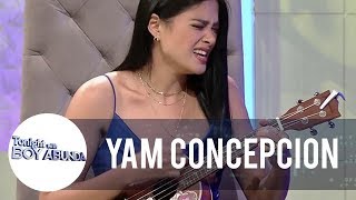 Yam Concepcion shows off her ukelele skills | TWBA