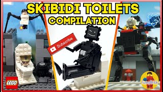 Skibidi Toilet LEGO | Super Compilation Animation and Building