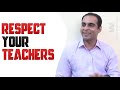 Respect Your Teachers | Qasim Ali Shah | Urdu/Hindi | WaqasNasir