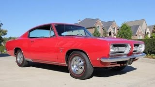 1968 Plymouth Barracuda Formula S Test Drive Classic Muscle Car for Sale in MI Vanguard Motor Sales