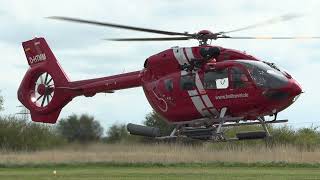 HTM Helicopter Travel Munich | Start Airbus H145 | D-HTMM | Flugplatz Norden Norddeich