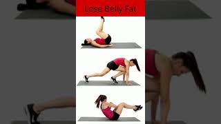 Exercises to lose belly fat #Shorts
