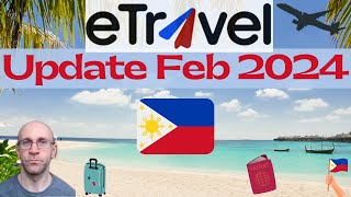 eTravel Update Feb 2024 mit Tutorial | Einreise auf die Philippinen 🇵🇭