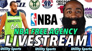 UTILITY SPORTS NBA FREE AGENCY 2022 Livestream l Breaking down the latest rumors around the league
