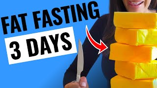 I Tried FAT FASTING For 3 Days, Here's What Happened To My Weight