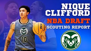 Nique Clifford Scouting Report - Colorado St. Guard NBA Draft Breakdown And Player Comparisons!