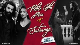 Pehle Bhi Main X Satranga Mashup | ANIK8 | Arijit Singh | Ranbir Kaproor |  [Bollywood Lo-fi, Chill]