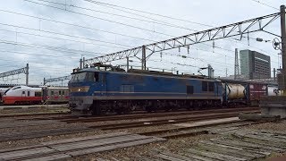 2020.06.14 貨物列車（4091列車）秋田駅発車