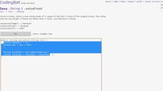 CodingBat.com Java Puzzles 13