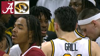 #4 Alabama vs #15 Missouri Men's College Basketball Highlights Full Game, Feb 19 2025