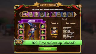 Let's Play Hero Wars 922: Galahad Brawls and Son of Harun Steppes