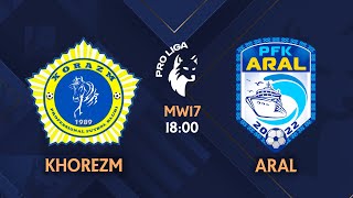 Pro liga | 16-tur XORAZM - ARAL