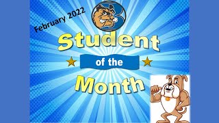 General Brock Student of the Month Feb 22