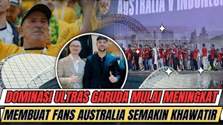 Para fans Australia terkejut kalah dalam perebutan tiket melawan Ultras Garuda