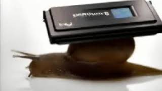 Apple commercial - PowerMac G3 "Snail" (grilling Pentium II)