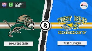 SCHSHL Developmental Hockey | Longwood Green vs West Islip Gold