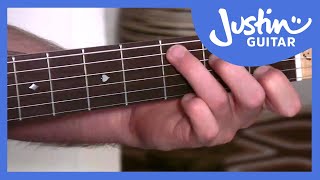 Easy Slash Chords (Guitar Lesson BC-191) Guitar for beginners Stage 9