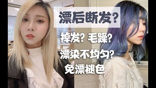 漂后疯狂断发？打结梳不开？漂后护发技巧大公开！【落曰karoo】