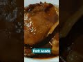 Pork Asado. Recipe from Happy Turtle. #porkasado #easyrecipe #porkrecipe