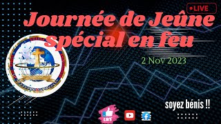 Journée de Jeune Spécial 2 Nov 2023