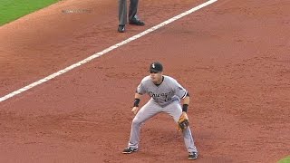 CWS@HOU: Beckham flashes the leather at third