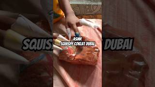 Kalo belum nyoba coklat dubai, buat #squishy nya aja dulu. #coklat #coklatdubai #asmr #diy