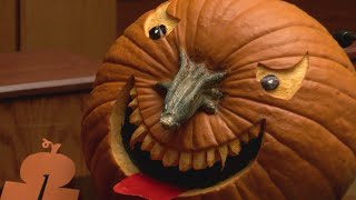 Courthouse staff competes in annual pumpkin carving contest