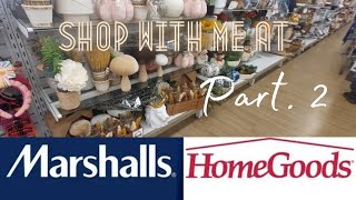 Shop with Me at Marshalls/Homegoods, pt.2- Household and Fall Items