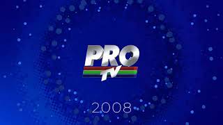 Sigla PRO TV în 25 de ani și transformarea prin care a trecut