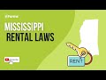 Mississippi Rental Laws EXPLAINED