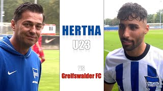 HERTHA BSC U23 - GREIFSWALDER FC (NADER EL-JINDAOUI & CO)