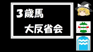 【どうしてこうなった？？】３歳馬大反省会【しくじり先生】