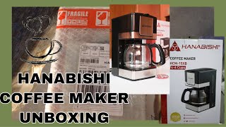 HANABISHI COFFEE MAKER | UNBOXING