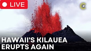 Live: Kilauea Volcano Eruption Sends Lava Flows Across Hawaii’s Big Island | CLRCUT