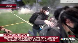 NBC News' Jo Ling Kent Close Call Covering Seattle Protests