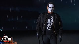 IT'S STIIIIIIIIIIIIING! 🦂 Sting Returns to Save Darby Allin at AEW: All In London 2024!