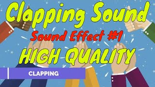 Clapping Sound Effect #1 (HD) - HIGH QUALITY