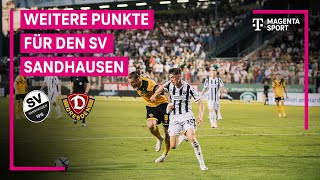 SV Sandhausen - Dynamo Dresden | Highlights 3. Liga | MAGENTA SPORT