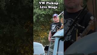 VW Single Cab Pickup Truck Live Concert Stage!