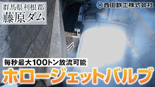 【藤原ダム】ホロージェットバルブのご紹介